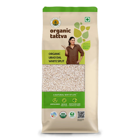 Organic Urad Dal White Split | Black gram split and dehusked