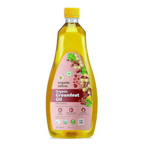 Organic Groundnut Oil | Organic Edible Oil