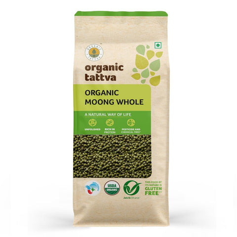 Organic Moong Whole | Premium Whole Green Gram