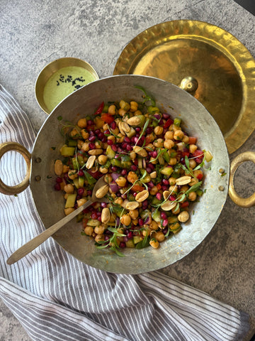 Chickpea Chaat Salad