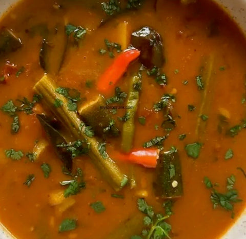 Sindhi Kadhi (loaded with veggies)
