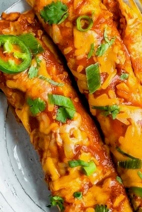 Kids! Chicken Enchiladas