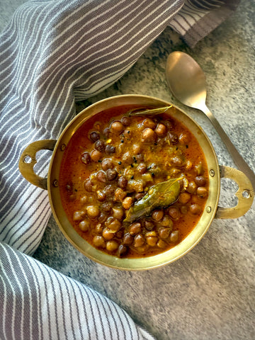 Kerala! Kadala Curry ( black chickpeas)