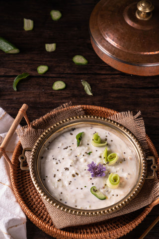 Vegan Cucumber Raita(Coconut/ Cashew)