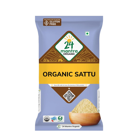 Organic Sattu Atta | Organic Roasted Gram Flour
