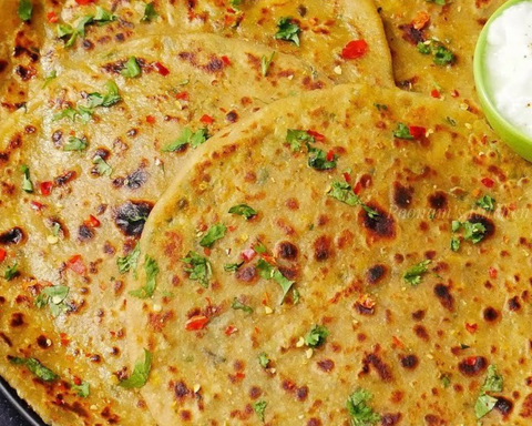 Mix Veg Paratha (2pc)