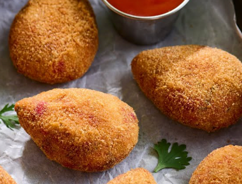 NEW! Kids! Veg Railway Cutlets