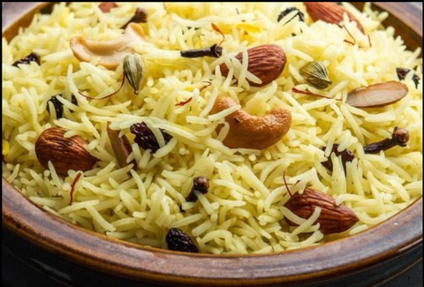 Kashmiri Modur Pulao(nuts)