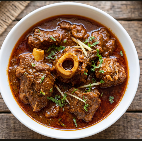Purani Delli Ka! Mutton Korma (goat, halal, local, organic)(Cashew)(T)