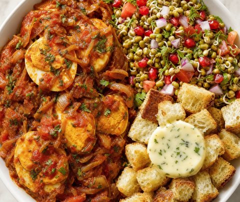 Street style Masala Anda Bowl