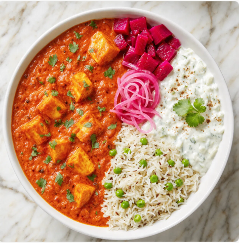 Paneer Do Pyaza Bowl