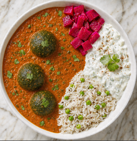 Saatvik- Sabz Khumani Kofta Bowl