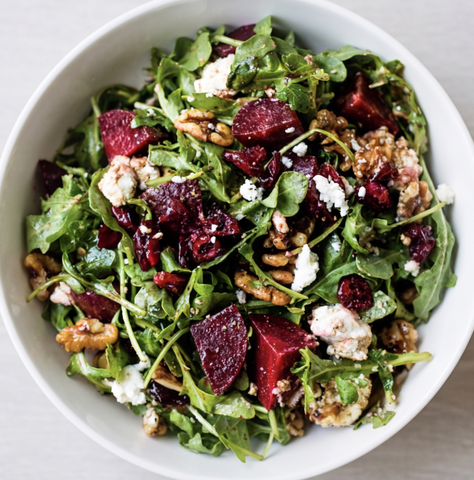 Beetroot Arugula Salad w/feta