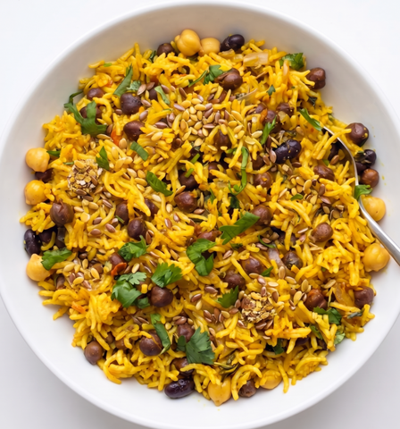 Three bean Alsi Pulao
