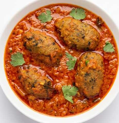 Muthiya Ki Sabzi Satvik