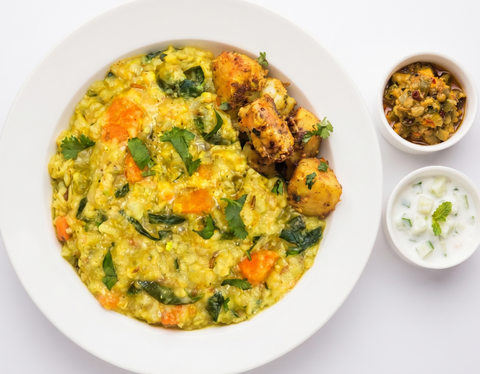 Green Mung & Sorghum Khichadi Bowl