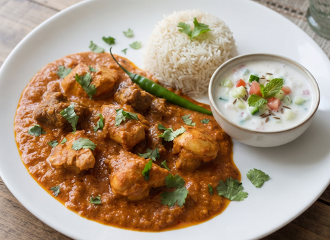 Purani Delli ka Chicken Korma Bowl
