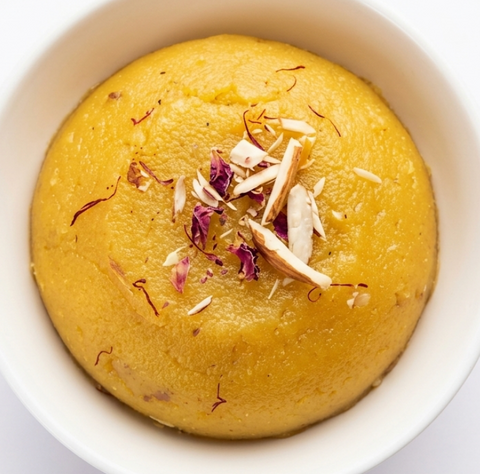 Badam & Saffron Halwa