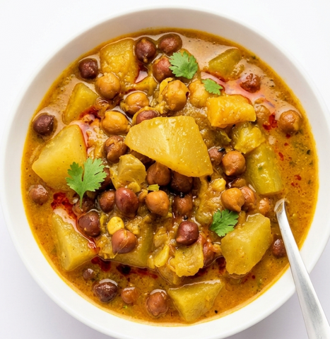 Kala Chana Lauki Vegan