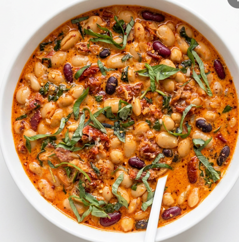 Marry Me Mixed Beans Curry Vegan