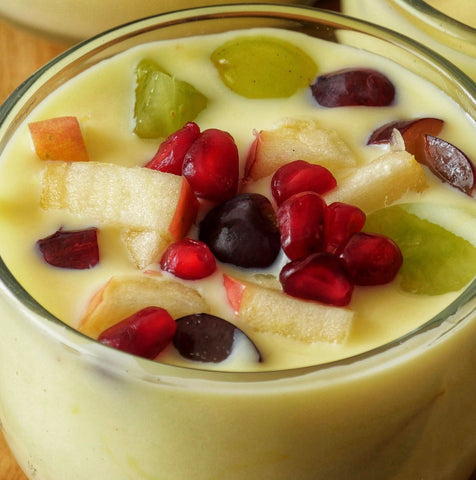 Organic! Fruit Custard