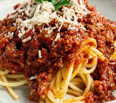 Kids Spaghetti w/ chicken bolognese
