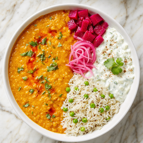 Maa Ke Haath Ka Daal Chawal Bowl