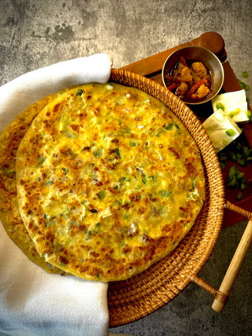 Chilli Cheese Paratha (2pc)