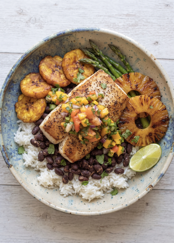 Carribean Mahi Mahi Bowl