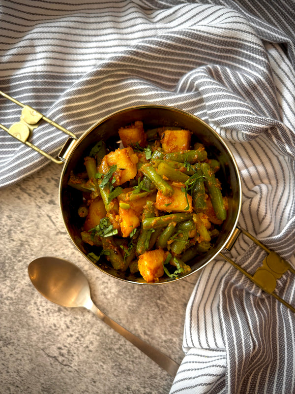 Green Beans Aloo Ki Sabzi(T)