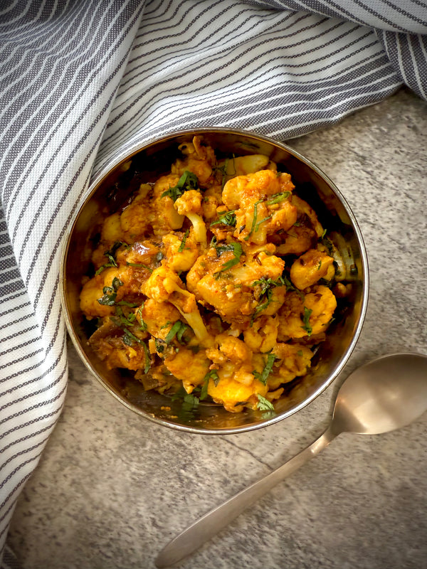 Patta Gobi Matar Ki Sabzi