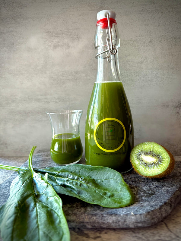 SPINACH KIWI GINGER JUICE