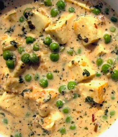 Tofu Methi Matar Malai(cashew)(T)