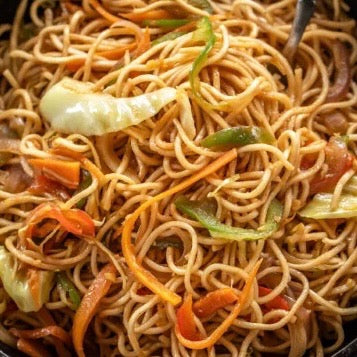 Veg Chow Mein- loaded w/veggies (S)