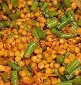 Green Beans Chana Masala