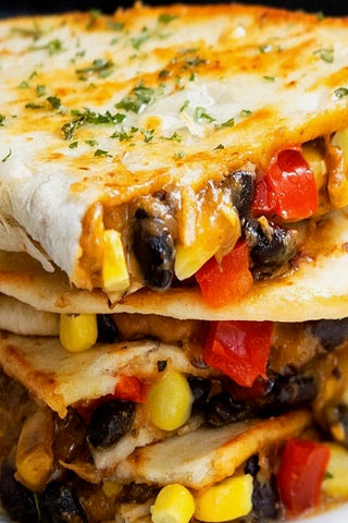 Kids! Veg Quesadilla w/elote (SL)