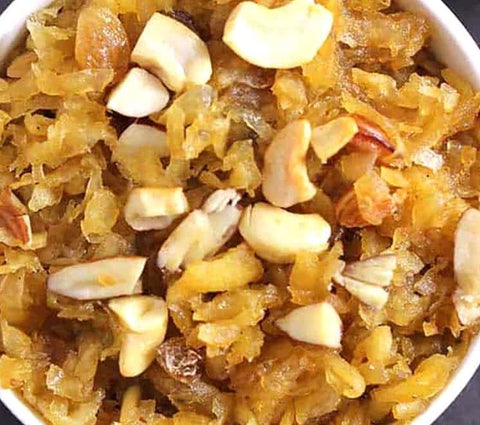 Healthy! Apple Halwa