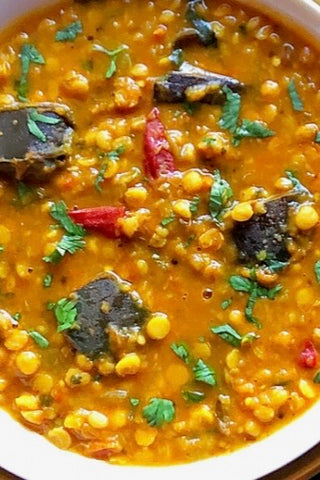 Daal Baingan (mung)