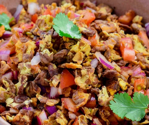 Chana Chor Garam Salad (black chickpea)(8oz)
