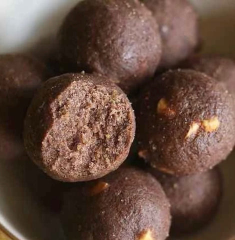 NEW! Chocolate Chia-Flax Laddoo
