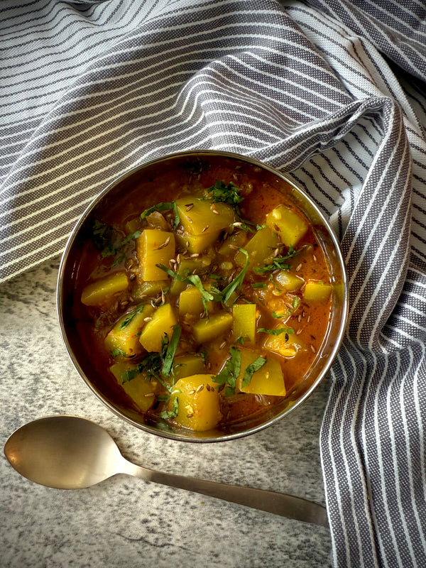 Gharki Lauki Chana Daal Sabzi