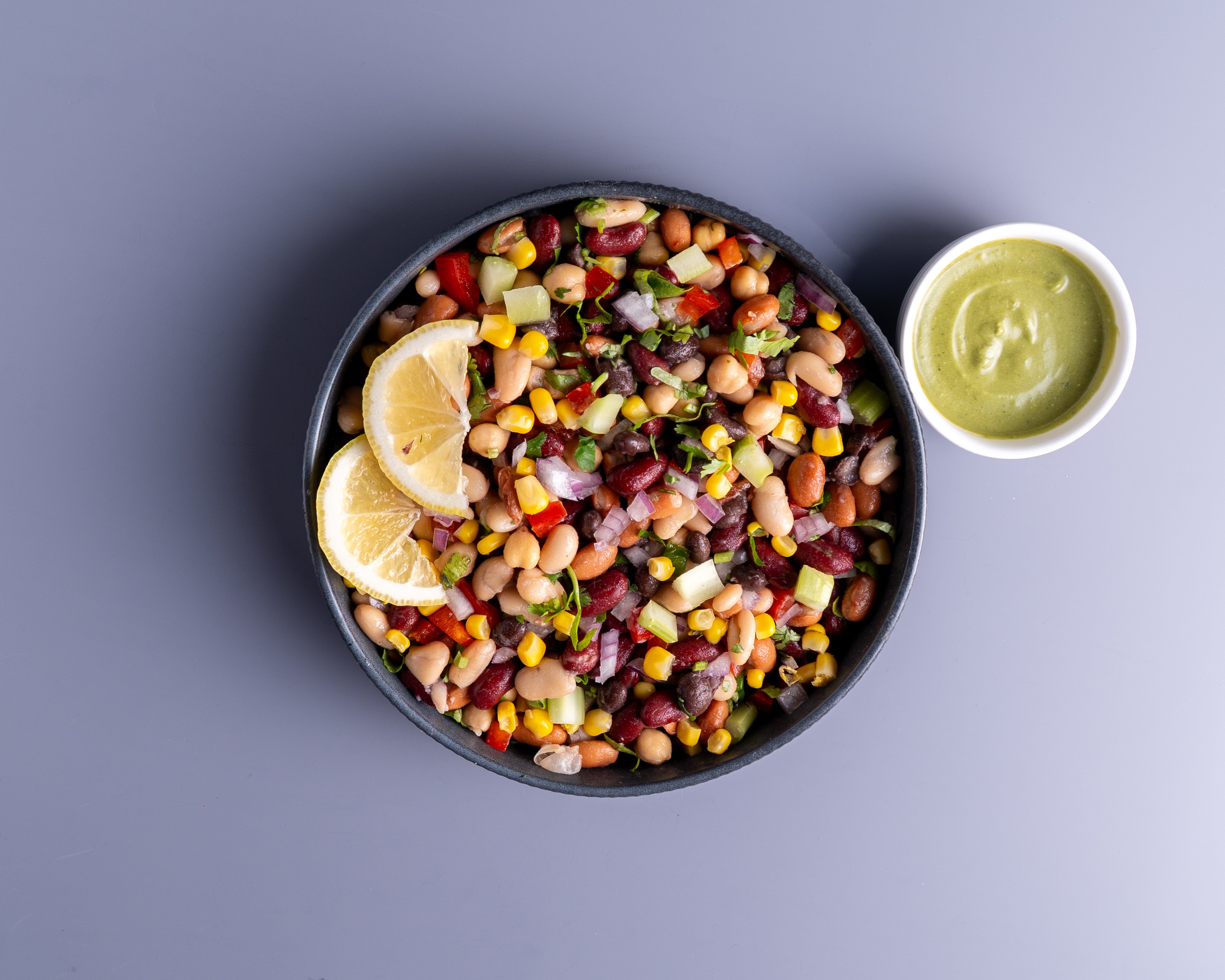 Extra! Mix Beans Salad (high protein)(T) – Healthy Tiffin