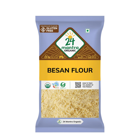 Organic Besan Flour | Organic Chickpea Flour