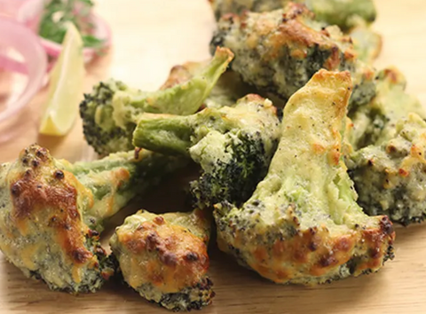 New! Tandoori Malai Broccoli (Air fried)