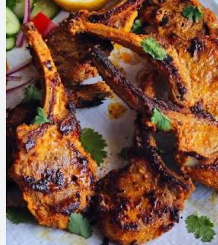 Tandoori Lamb Chops (T)