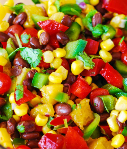 Extra! Black Beans & Pineapple Salad(T)