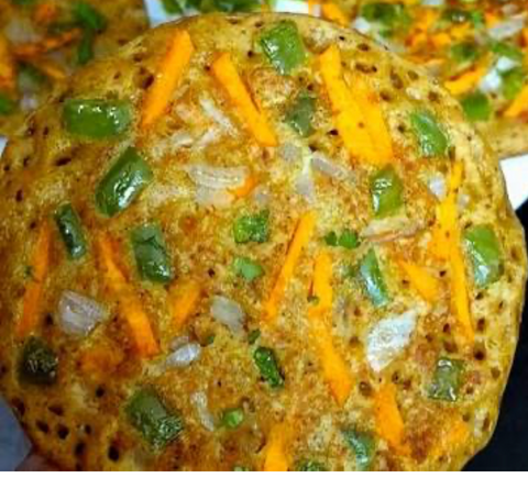 High protein! Sattu Uttapam (2pc)