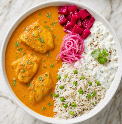Goan Fish Curry Bowl