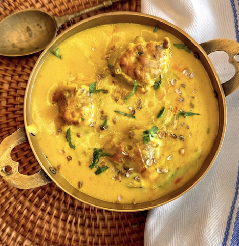 Punjabi Pakora Kadhi (Homestyle)(T)