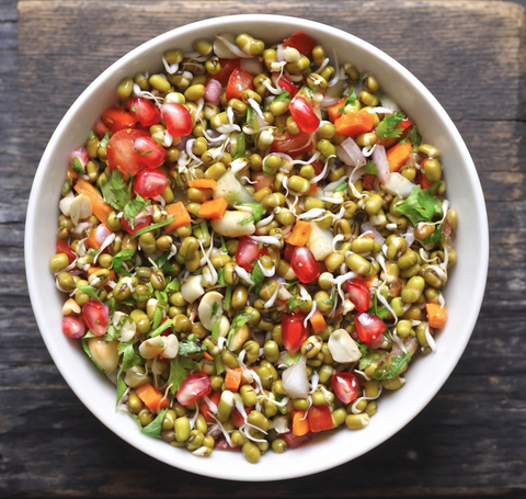 Rainbow Sprouts Salad (T)